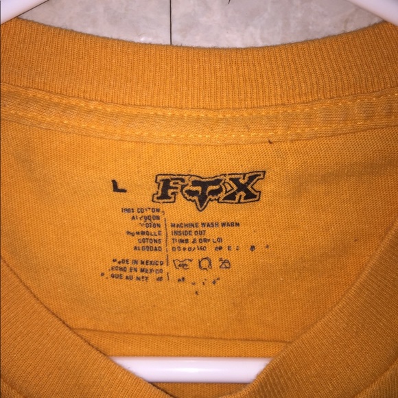 Fox Racing Orange T-Shirt - Picture 2 of 3